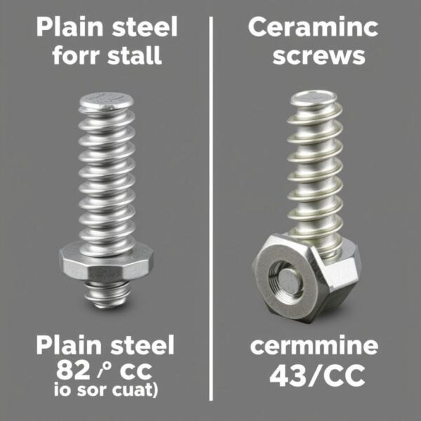 raphael-ai(12) {"prompt":"Plain steel screws (82 ?C for fast charging) vs ceramic coated screws (43 ?C) ","originalPrompt":"Plain steel screws (82 ?C for fast charging) vs ceramic coated screws (43 ?C) ","width":1024,"height":1024,"seed":42,"model":"flux","enhance":false,"nologo":true,"negative_prompt":"worst quality, blurry","nofeed":false,"safe":false,"quality":"medium","image":null,"isMature":false,"isChild":false}